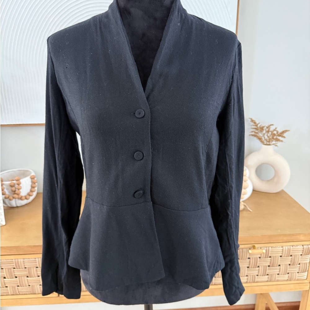 Eileen Fisher Black Women's Blazer Size Small